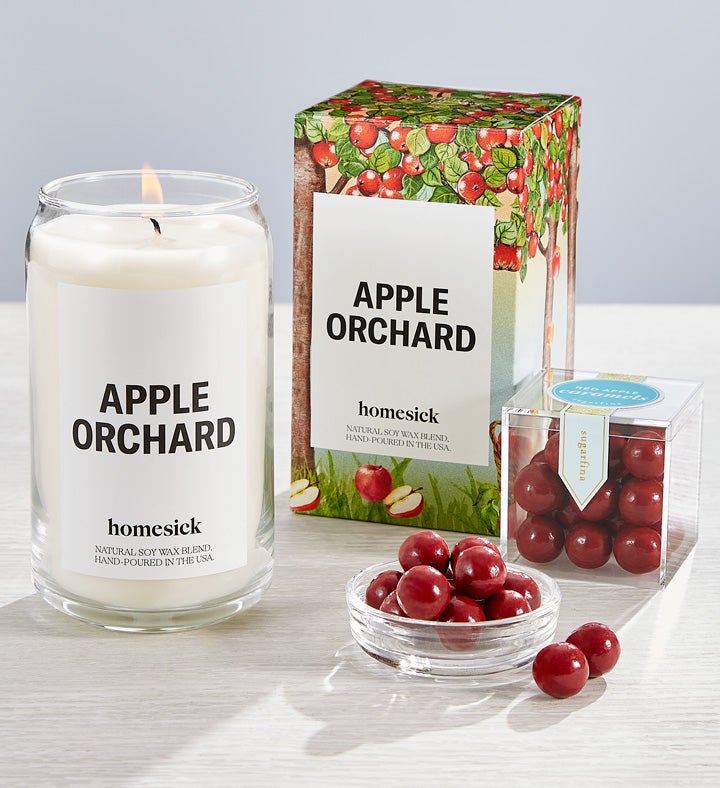 Apple Orchard by Homesick & Caramel Bites by Sugarfina